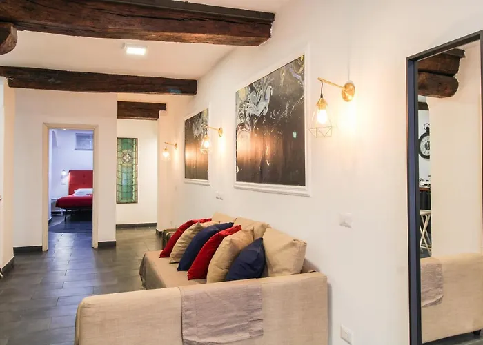 Charming Large - 3 Bedroom In Trastevere Apartmán *